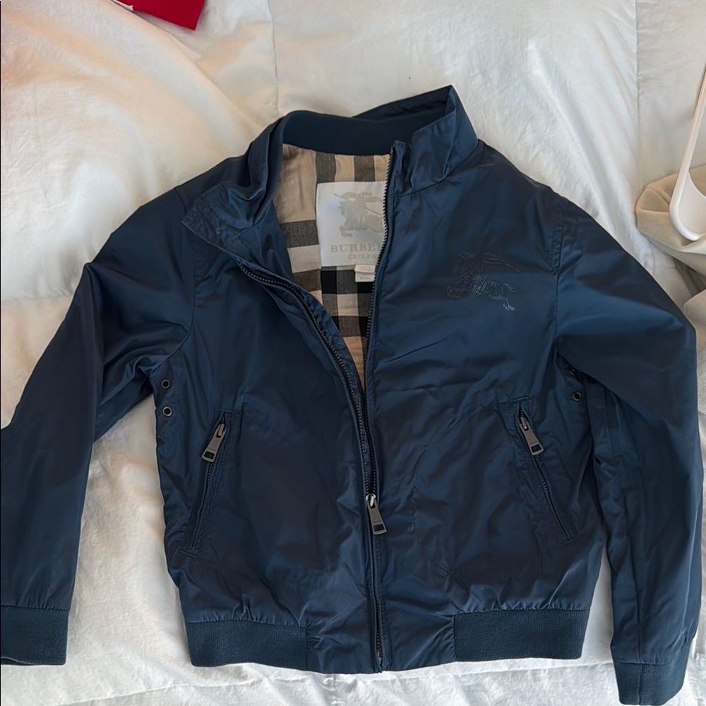 Burberry Kids Navy Jacket